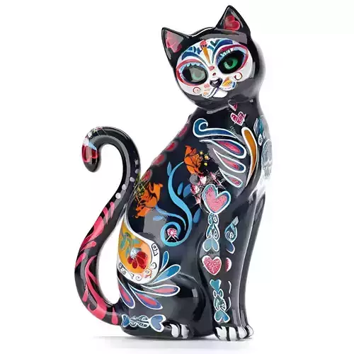 Alebrije Black Cat