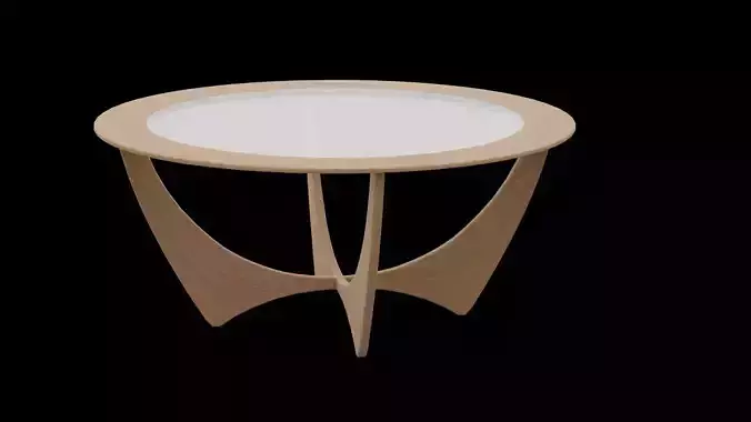 Glass Circular Table