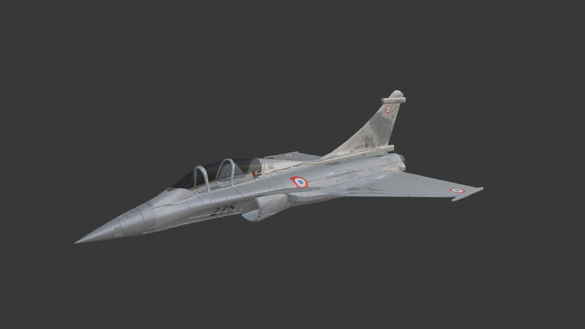 Dassault Rafale  3D model_5