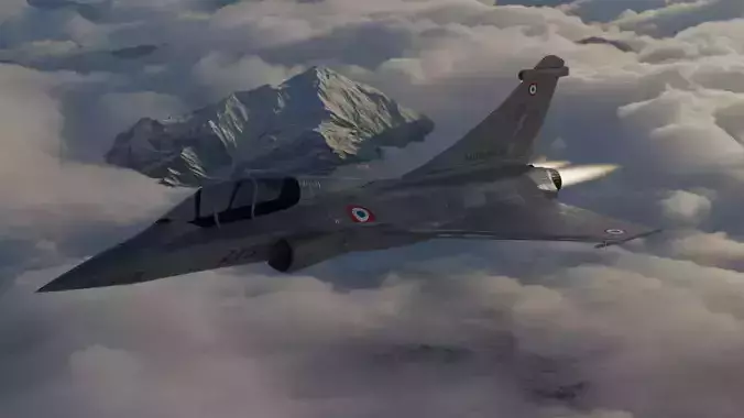 Dassault Rafale  3D model