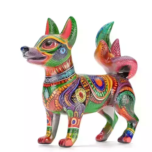 Alebrije  dog 02