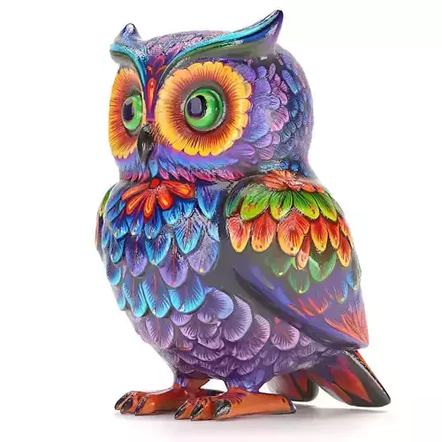 Alebrije owl 02