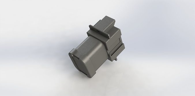 Conector Eletrico 87270259 Case New Holland Electric Connector 3D model