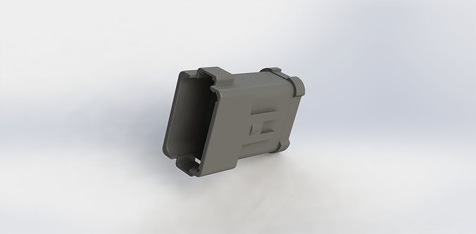 Conector Eletrico 87587629 Case New Holland Electric Connector 3D model