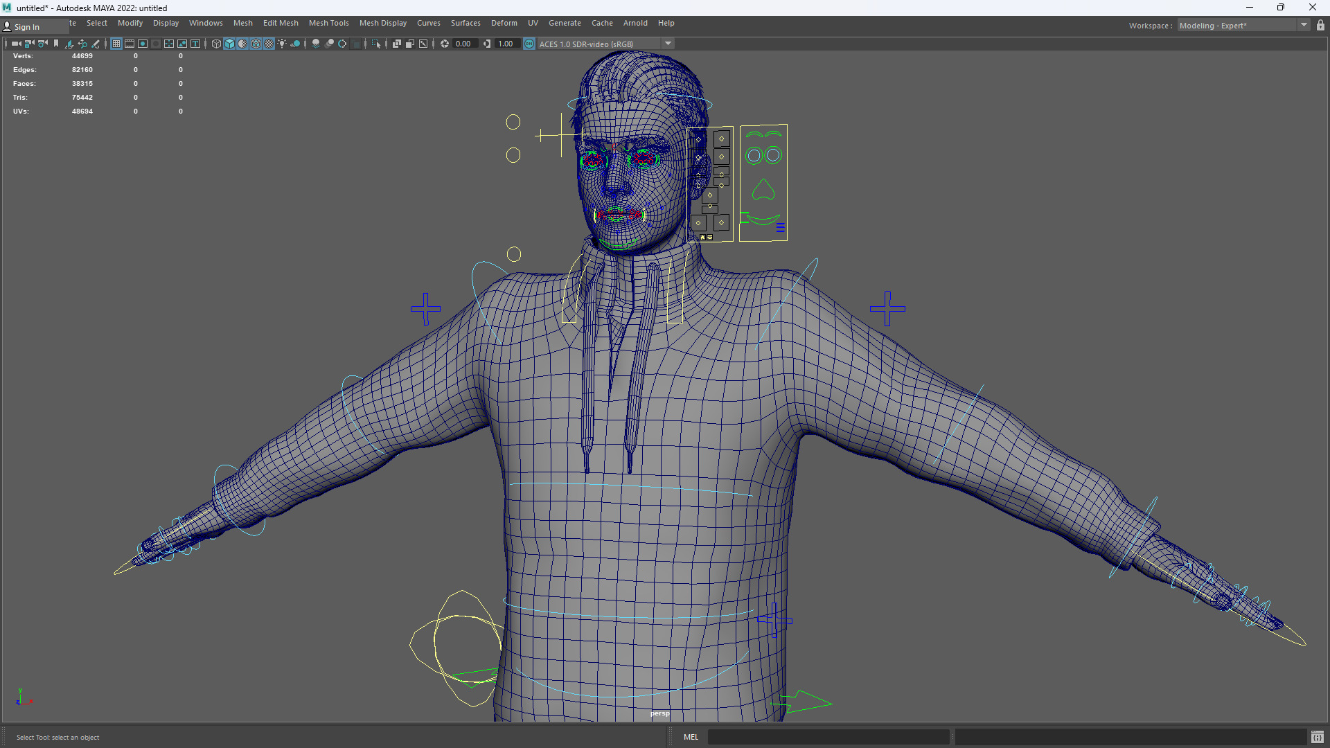 Handsome Modern Realistic Young Man 3D Rigged Low-poly 3D model_17