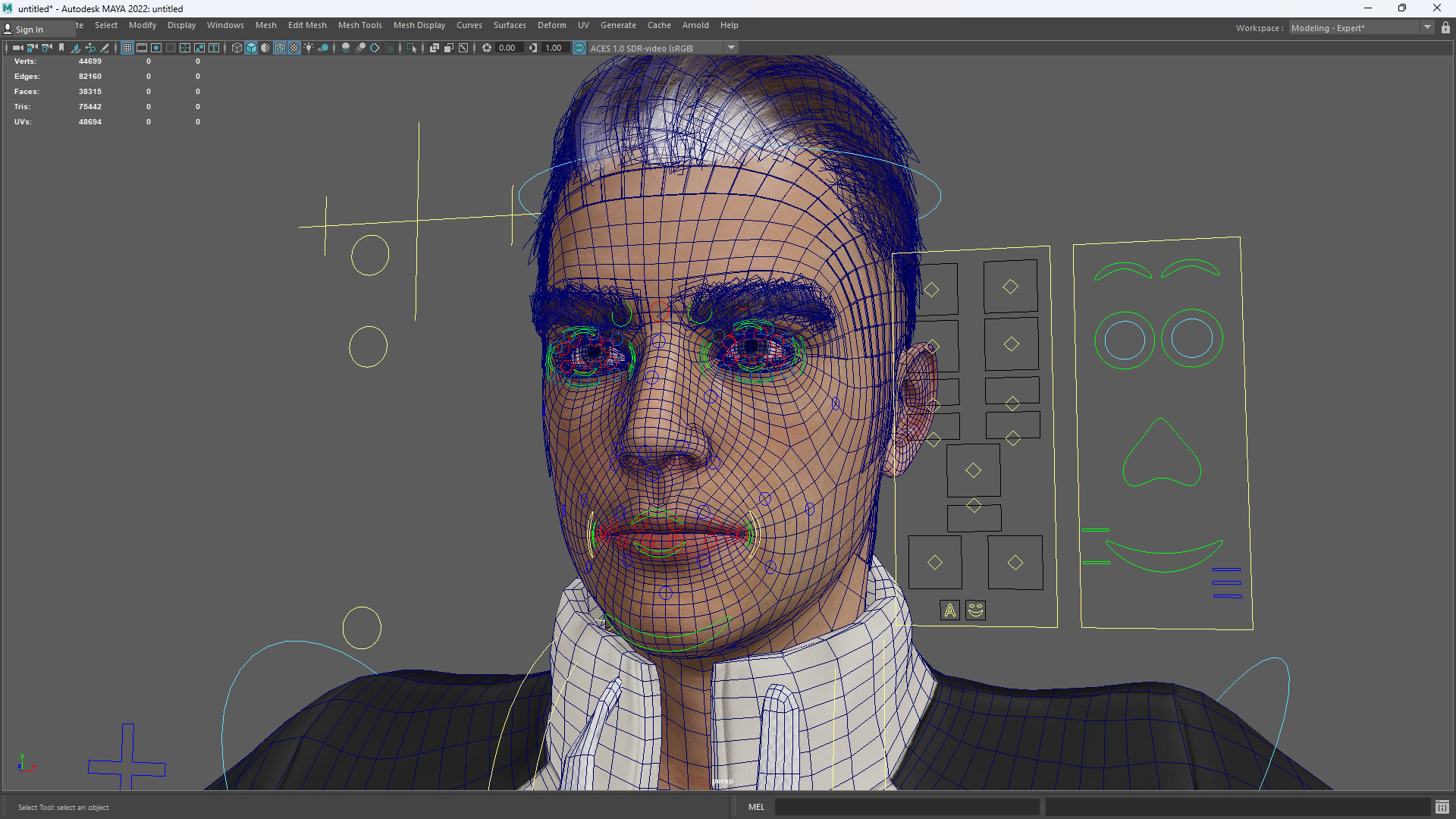 Handsome Modern Realistic Young Man 3D Rigged Low-poly 3D model_16