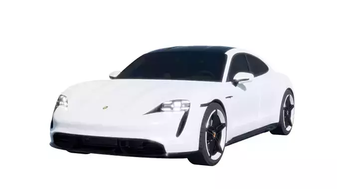 Car Rigged - Porsche Taycan S Turbo 
