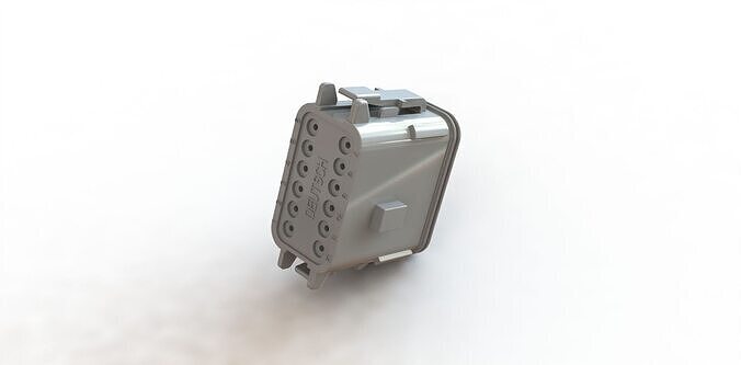 Conector Eletrico 87696075 Case New Holland Electric Connector 3D model
