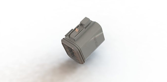 Conector Eletrico 87700325 Case New Holland Electric Connector 3D model