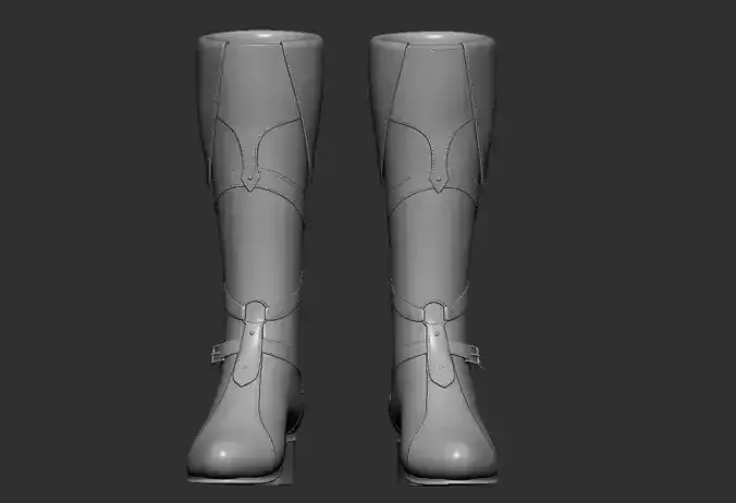 ELF BOOTS 3D print model