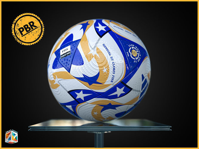 FIFA Mundial de Clubes 2025 Final match ball of Club World Cup  3D model