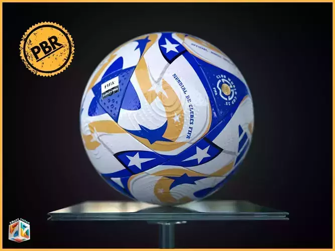 FIFA Mundial de Clubes 2025 Final match ball of Club World Cup  3D model