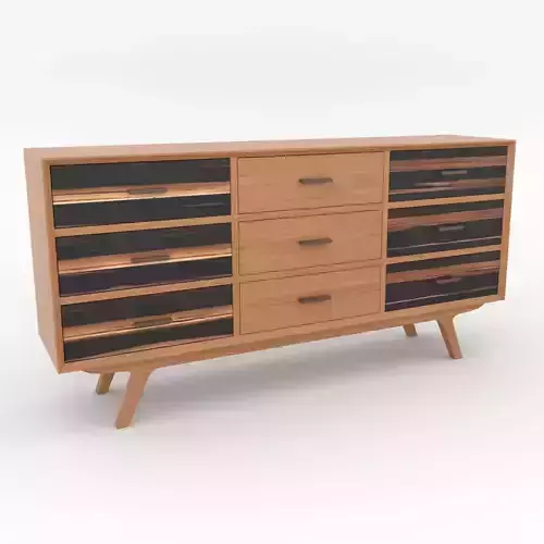 Mid-Century Modern Dresser 150 Oslo