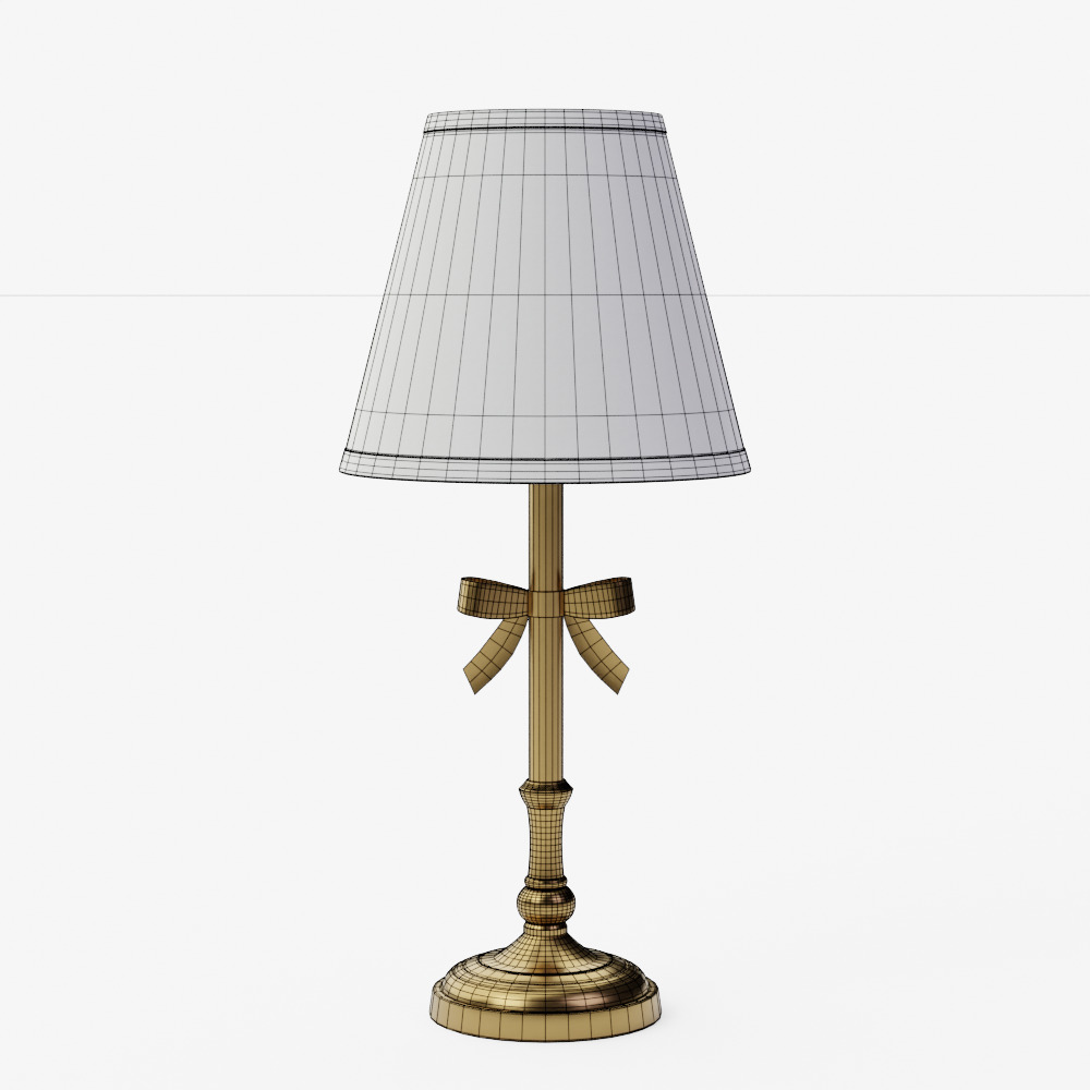 Ava Ribbon Table Lamp 3D model_1