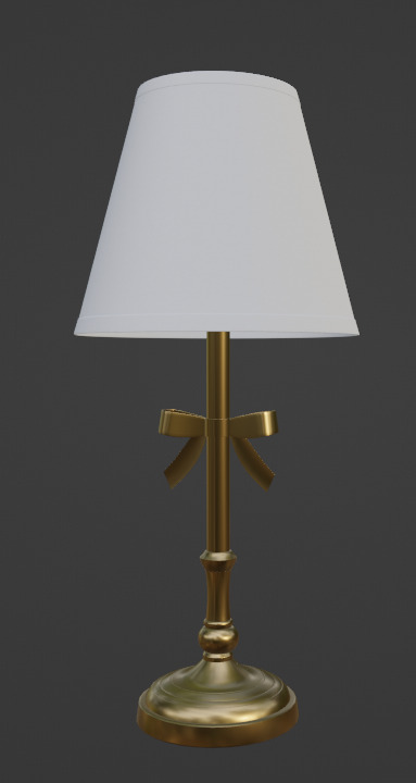 Ava Ribbon Table Lamp 3D model_13