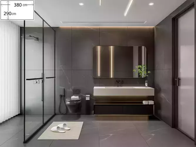 Bathroom 20 3D model