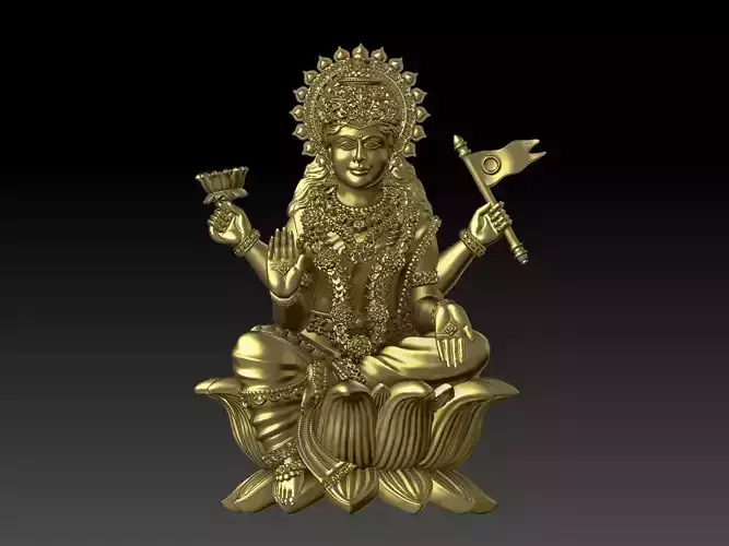 LAKSHMI PENDENT 3D print model