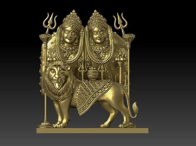 CHAMUNDA MATA MATA RANI OM SHREE SIDDHI VINAYAK MURTI 3D print model