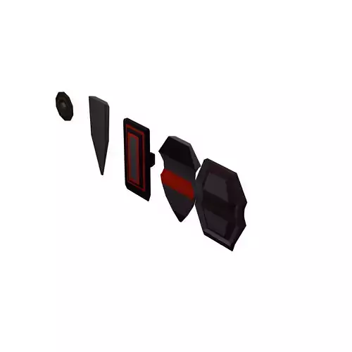 10 props pack stylized medieval Low-poly Assets