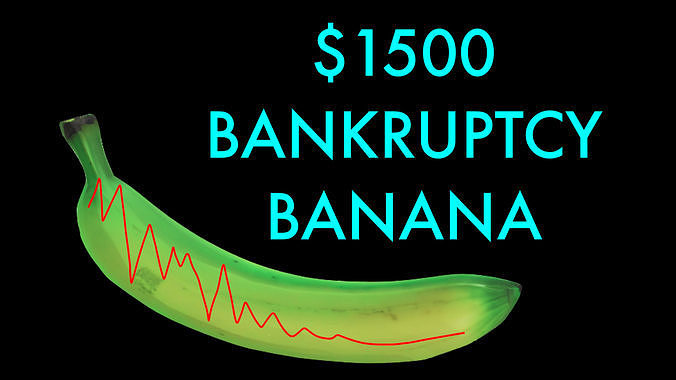 BANKRUPT YOUR COMPANY BANANA 3D model