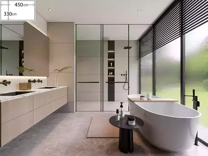 Bathroom 27 3D model