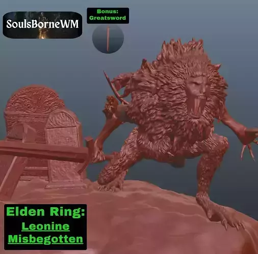 Elden Ring Leonine Misbegotten