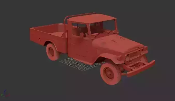 Toyota Land Cruiser J40 Pickup FJ45L 1979