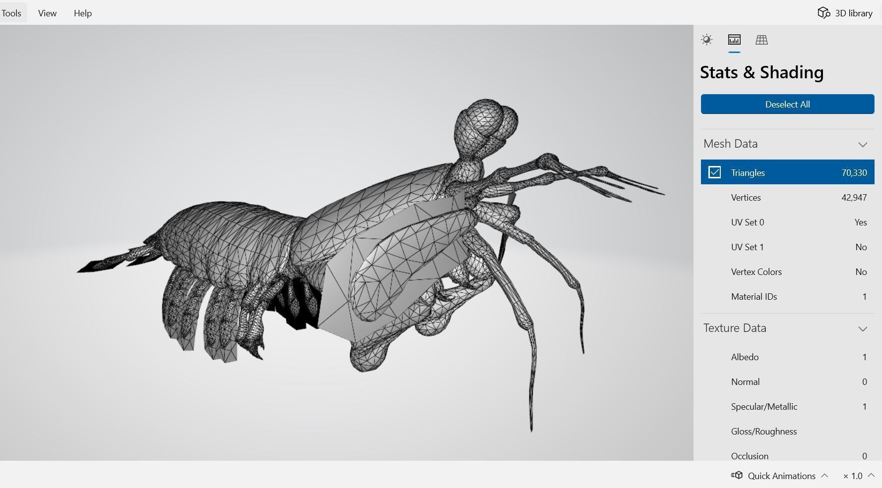 Mantis Shrimp 3D Model Ready to Print 3D print model_7