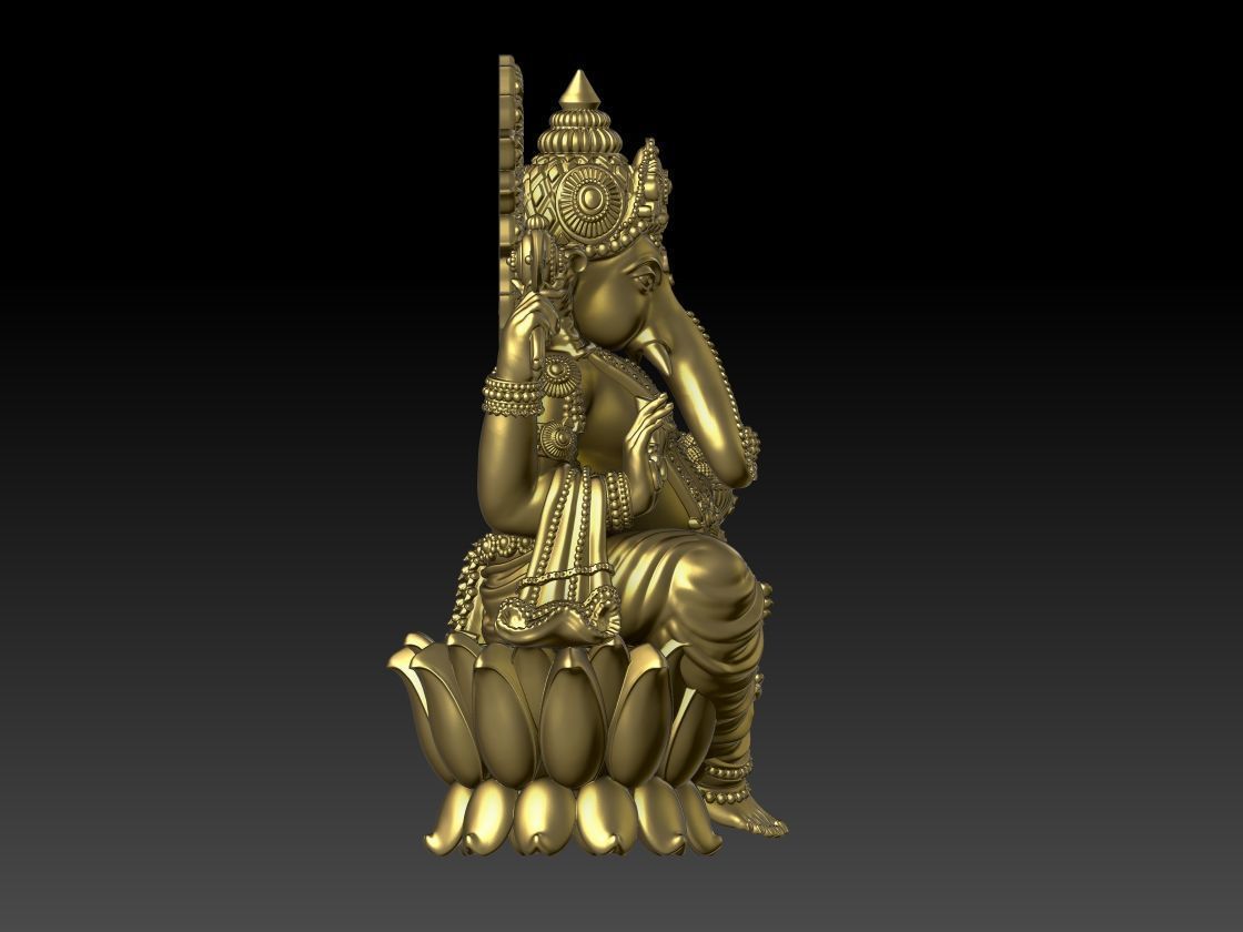 GANESH JI MURTI MODEL 3D print model_1