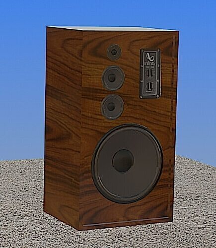 Infinity SM-152 Speaker - High Poly 3D Model Free 3D model