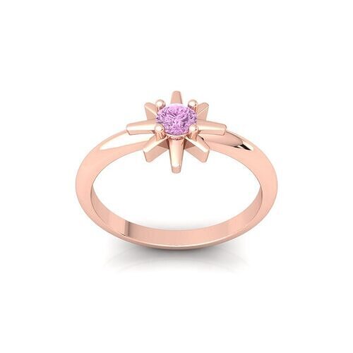 Women Engagement Diamond Ring 3d Model and Render 33 3D print model