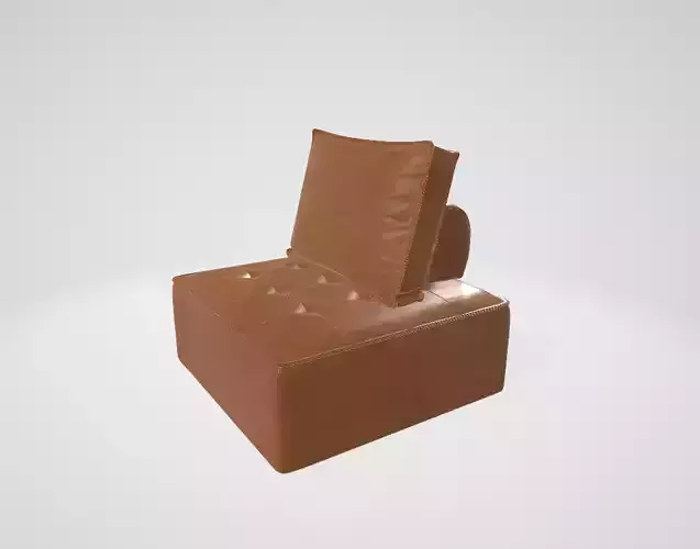 Set of 2 Valeri Tan Armless Lounge Chairs