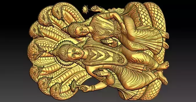 1 Shiva CNC Relief Model