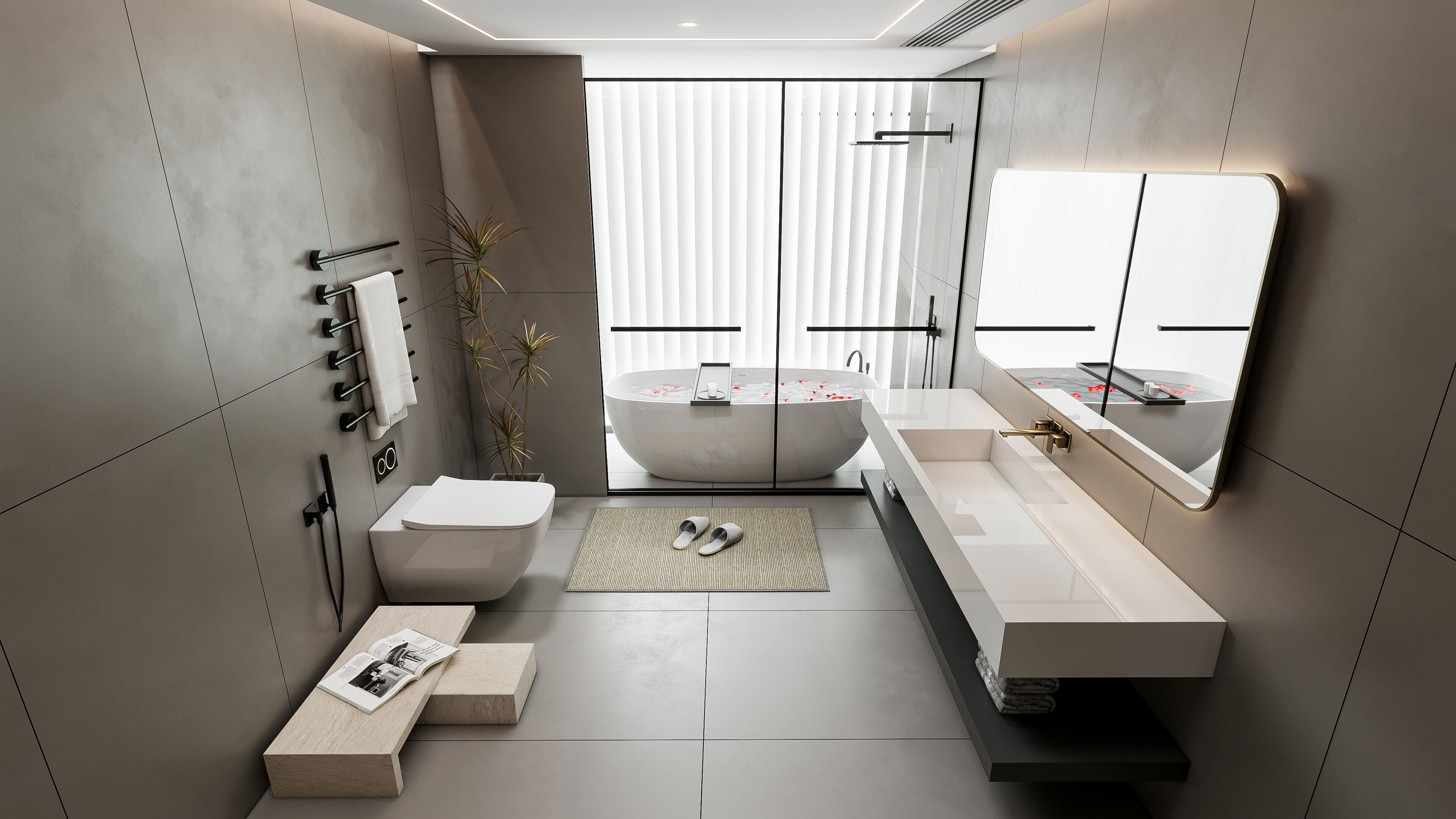Bathroom 33 3D model_4