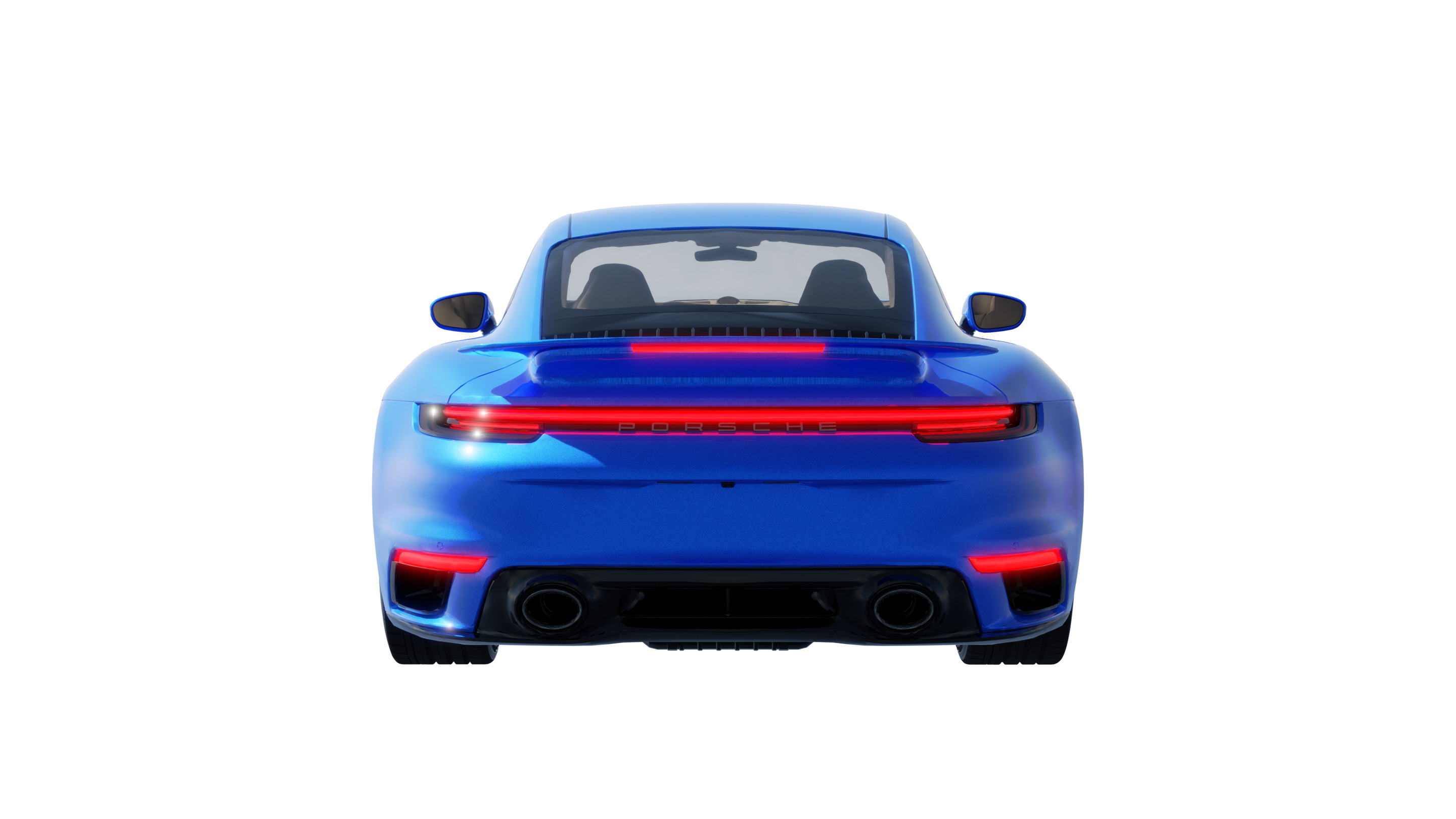 Car Rigged - Porsche 911 3D model_4