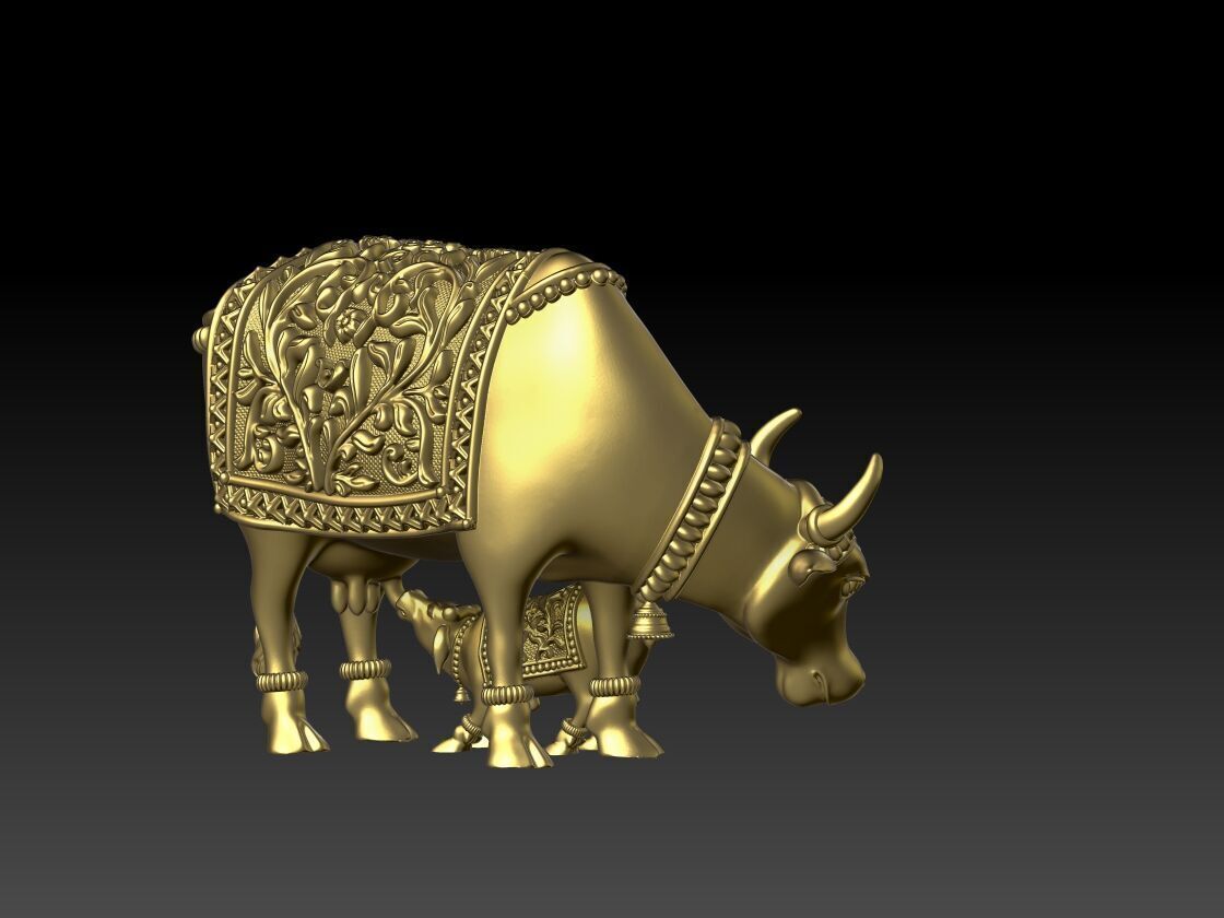 GOW MATA COW MURTI 03 3D print model_2