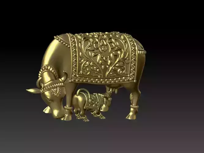 GOW MATA COW MURTI 03 3D print model