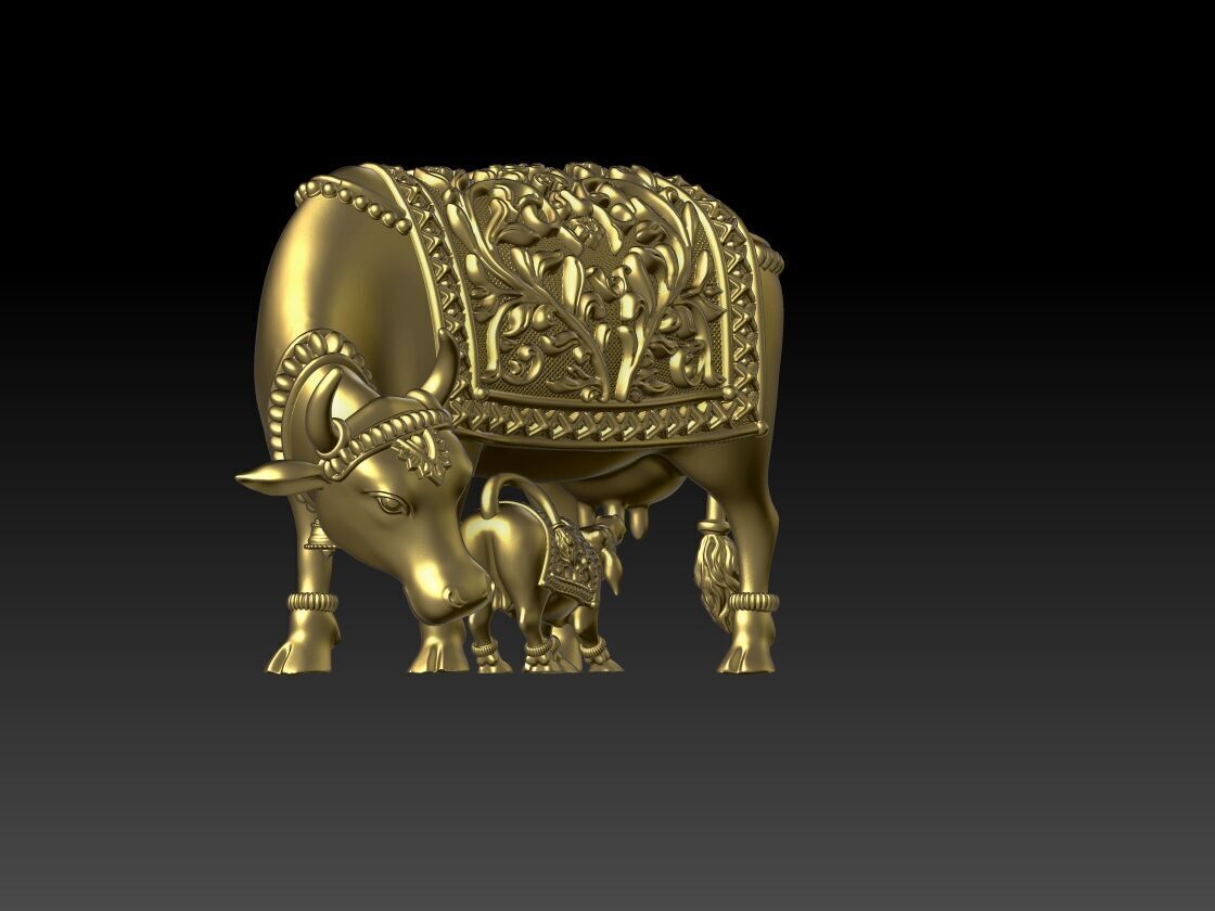 GOW MATA COW MURTI 03 3D print model_1