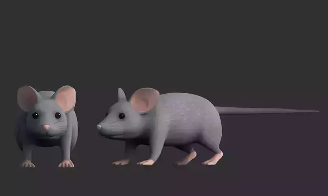 cartoon mouse animal