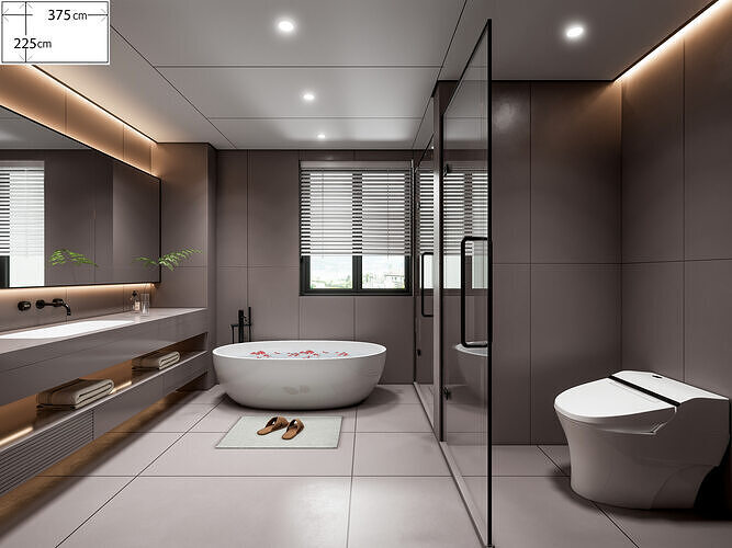 Bathroom 37 3D model