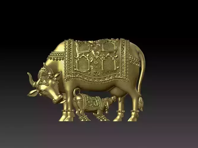 GOW MATA COW MURTI 04 3D print model