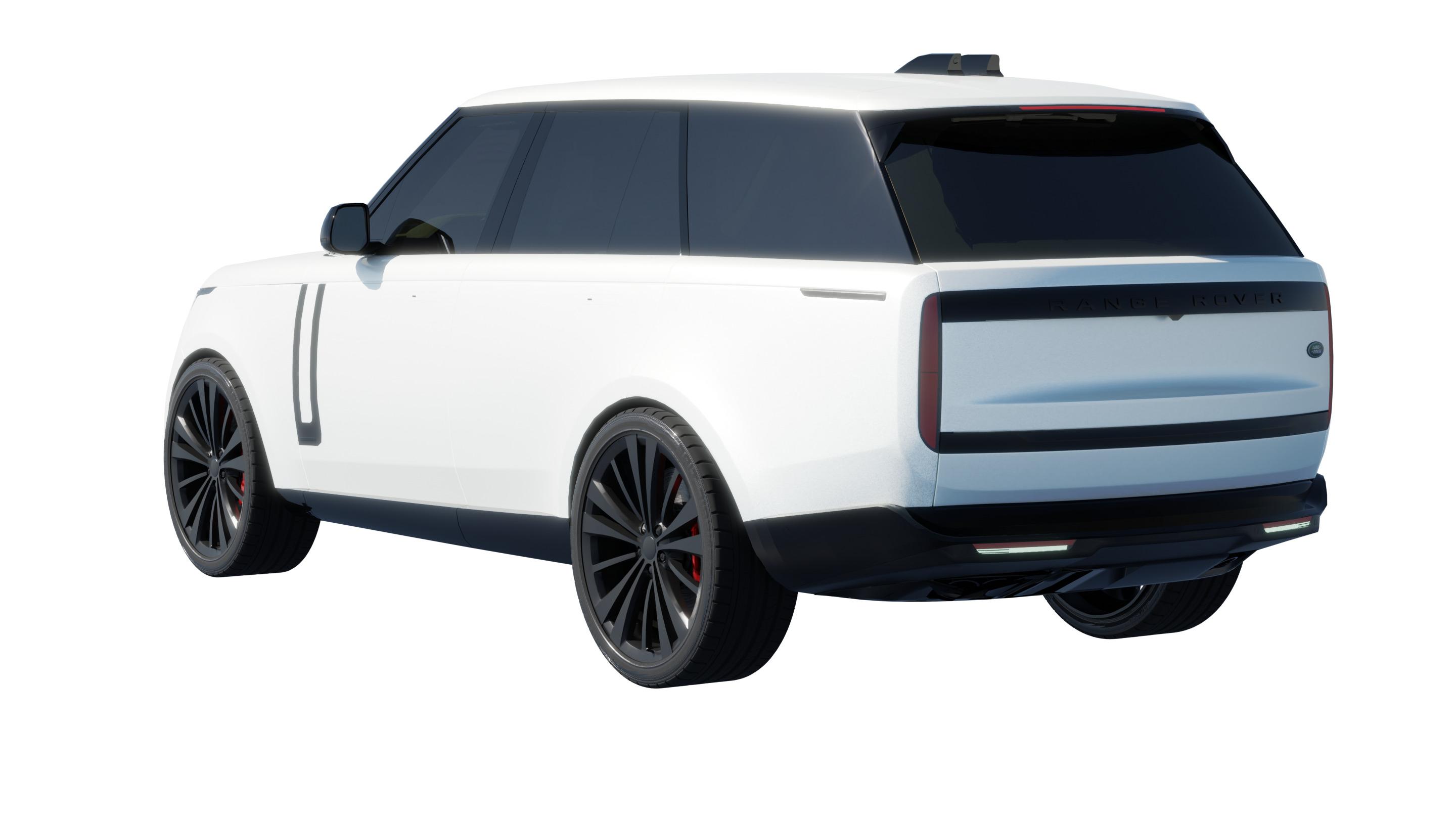 Car Rigged - Range Rover 3D model_2
