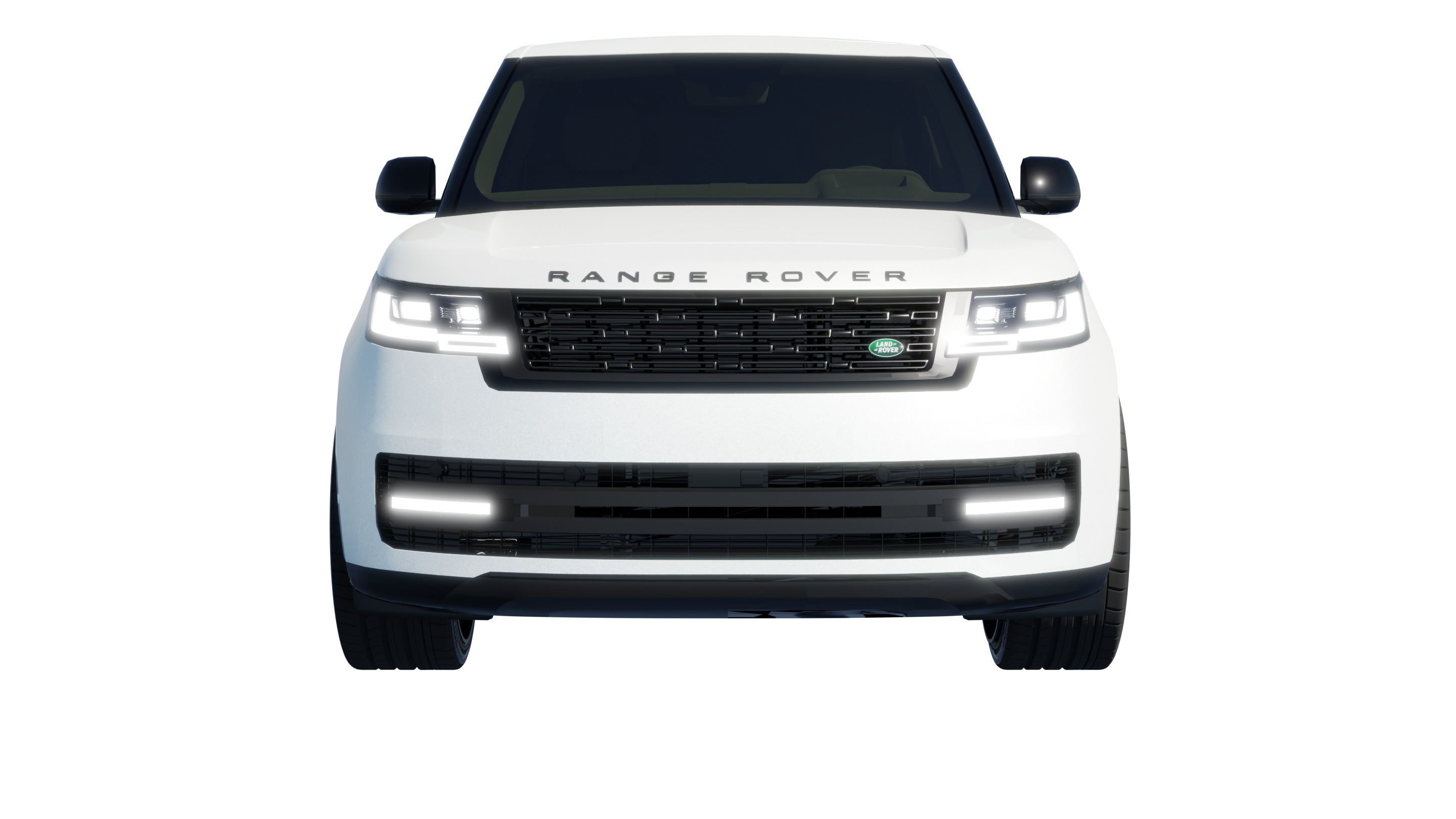 Car Rigged - Range Rover 3D model_3