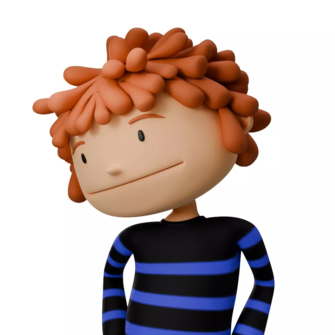 3D Character 3D model_2