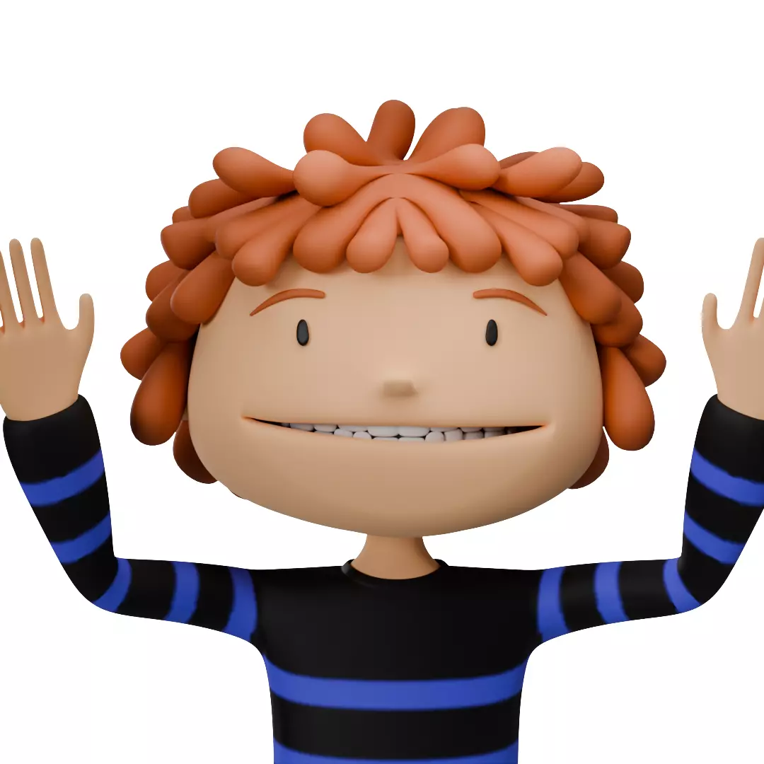 3D Character 3D model_1