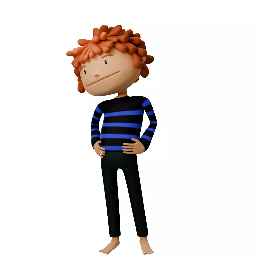 3D Character 3D model_4