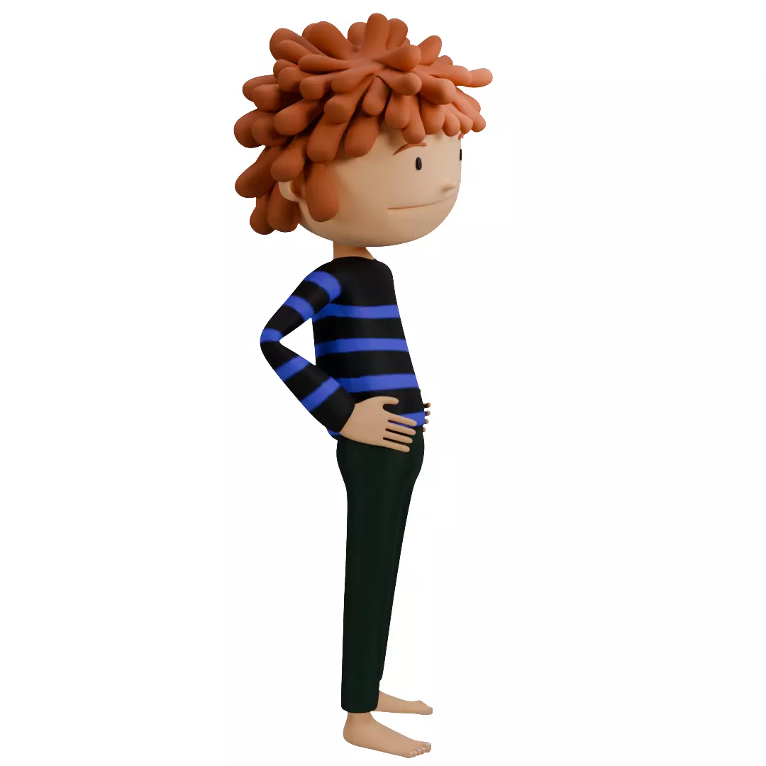 3D Character 3D model_5