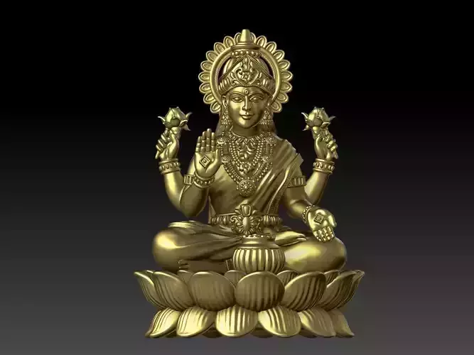 VIDYA LAKSHMI KNOWLEDGE LAKSHMI LAXMI JI 3D print model