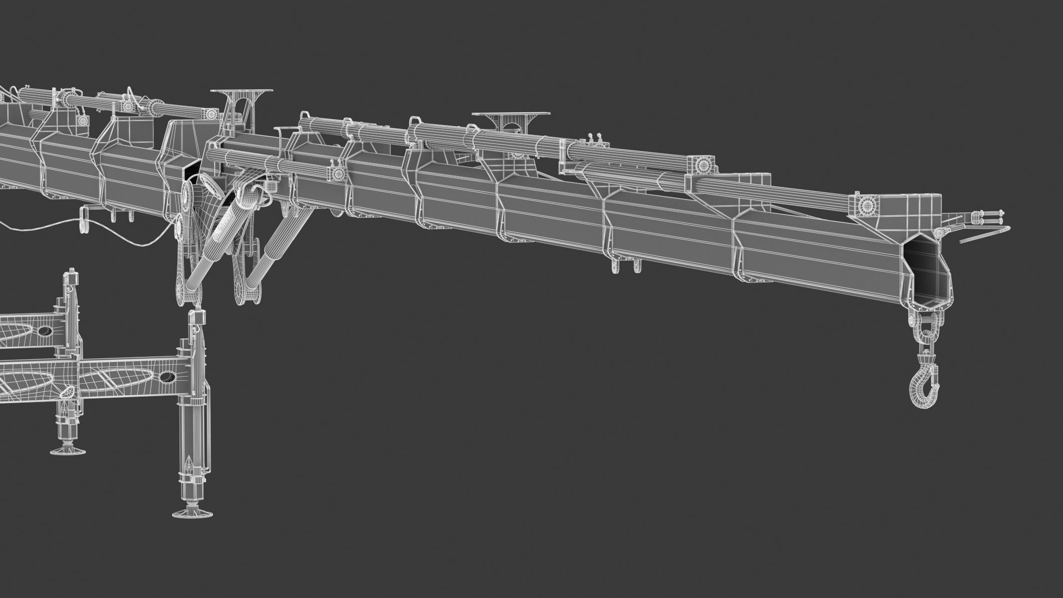 Palfinger PCC 57002 Crawler Crane 3D model_25