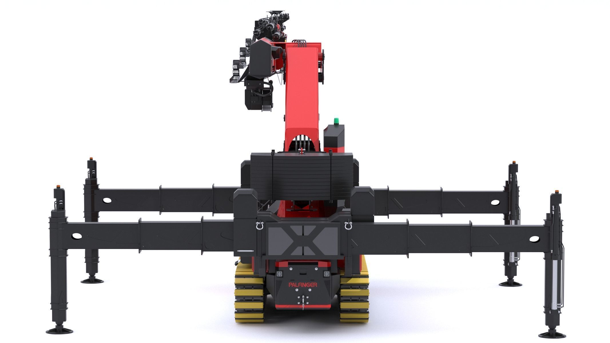 Palfinger PCC 57002 Crawler Crane 3D model_19